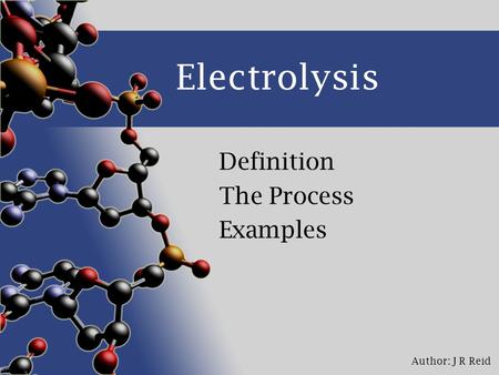 Definition The Process Examples