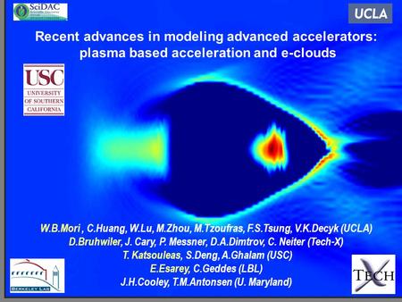 Recent advances in modeling advanced accelerators: