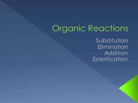  So far in this unit we have discussed hydrocarbons and their isomers  We have also learned about organic compounds with different functional groups.