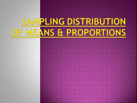  The situation in a statistical problem is that there is a population of interest, and a quantity or aspect of that population that is of interest. This.