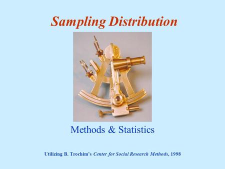 Sampling Distribution