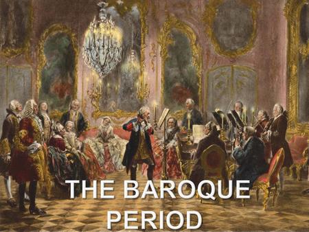 The Classical Music Periods There were no such things as musical periods when the music was written and performed in the last 1500 years; only music that.