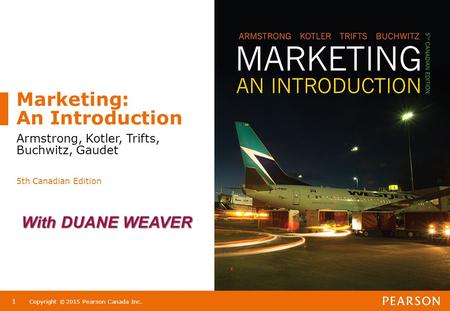 Marketing: An Introduction