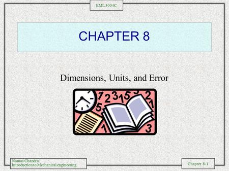 Dimensions, Units, and Error