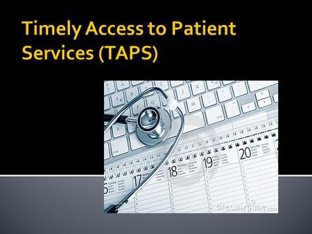  TAPS Rationale and Framework  TAPS Model Overview  Implementation  Training and protocol  Evaluation and Performance Measurement.