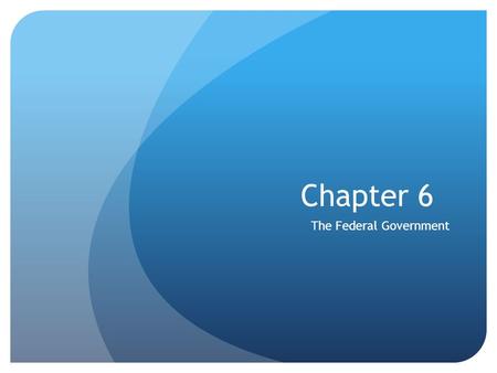 The Federal Government