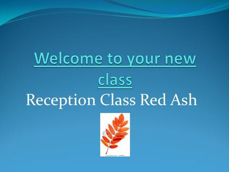 Reception Class Red Ash. Timetable 2013 -2104 MondayTuesdayWednesdayThursdayFriday 8.55 Self register First Activities Self register First Activities.