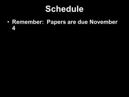 Schedule Remember: Papers are due November 4. Regolith Regolith: Greek rhegos (blanket) + lithos (stone) the mantle of fragmental and unconsolidated rock.