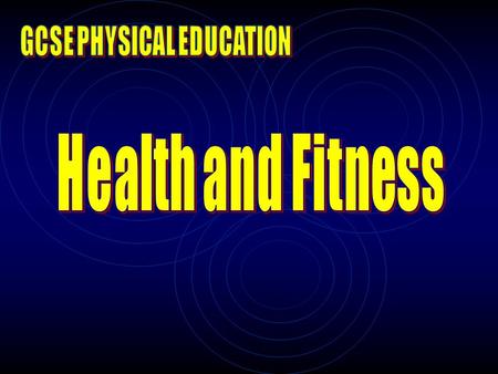 GCSE PHYSICAL EDUCATION