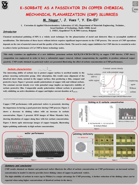 Introduction Chemical mechanical polishing (CMP) is a widely used technique for the planarization of metal and dielectric films to accomplish multilevel.