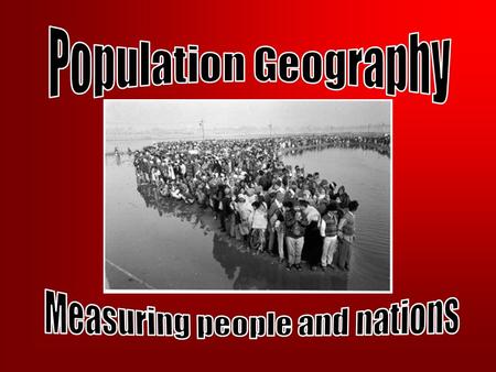 How heavily an area is populated. Usually measured by number of people per square mile.