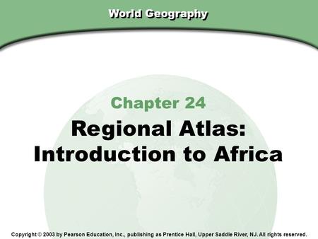 Introduction to Africa