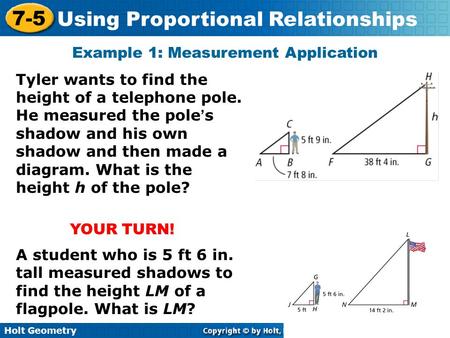 Example 1: Measurement Application