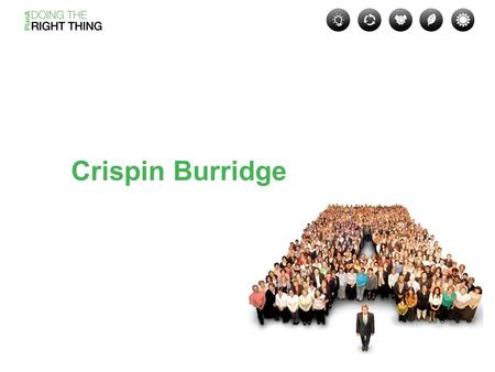 Crispin Burridge.