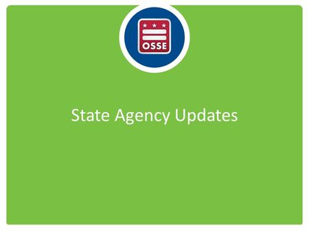 State Agency Updates.  your “claim” to: DDOE’s amendment act: Styrofoam ban beginning January 1, 2016 Vendors that offer alternative.