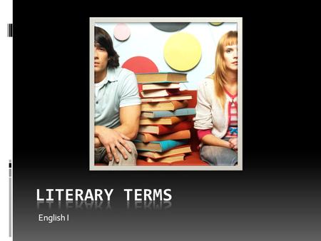 English I. I. A short story is a brief work of fiction.