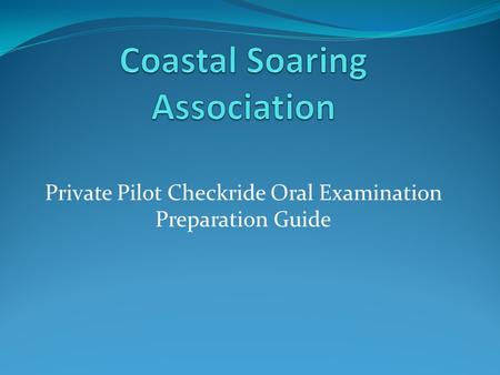 Coastal Soaring Association