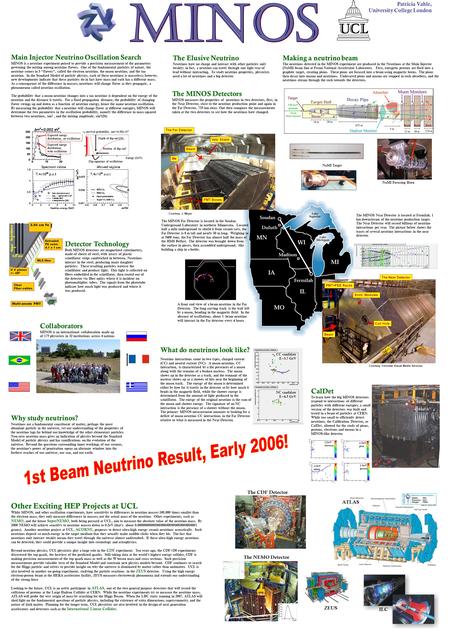 Making a neutrino beam The neutrinos detected in the MINOS experiment are produced in the Neutrinos at the Main Injector (NuMI) beam line at Fermi National.