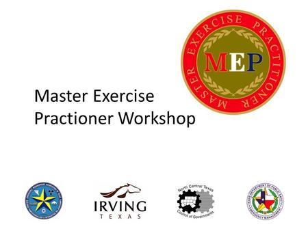 Master Exercise Practioner Workshop