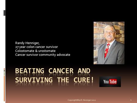 Beating cancer and surviving the cure!