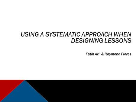 Copyright © 2013 Pearson Education, Inc. All rights reserved. Burden/Byrd Methods for Effective Teaching: Meeting the Needs of All Students, 6/e USING.