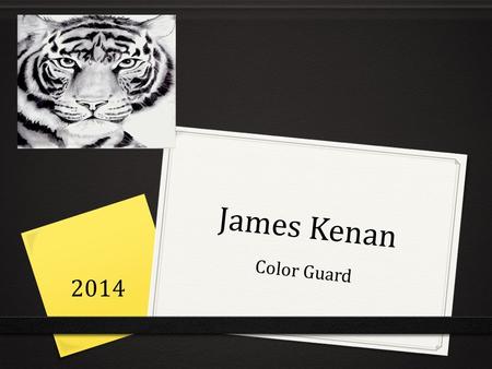 James Kenan Color Guard 2014 Fight Song 1-4 Hold (drums) 4-16 Drop spins (8) 1-16 Back scratchers (4) 1-16 “8” (4) 1-8 Drop spins (4) 9-12 Double fast.