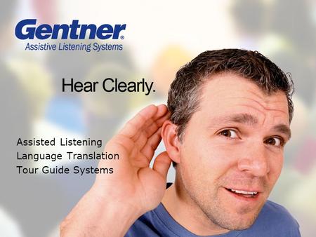 Assisted Listening Language Translation Tour Guide Systems.