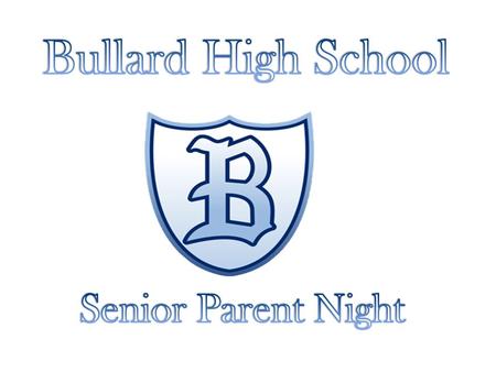 Purpose of the evening To distribute information about post secondary options, deadline and fees. A brief overview of scholarship and financial aid information.