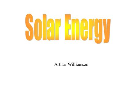 Arthur Williamson. We have become dependent on fossil fuel We are using fossil fuel at an unsustainable rate Burning fossil fuel is producing greenhouse.