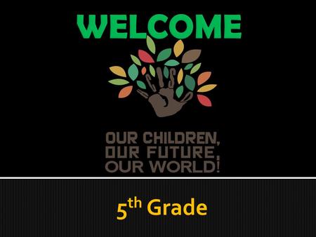 5 th Grade.  First Bell – 7:45  Tardy Bell – 7:55  No supervision before 7:00  Breakfast from 7:00 – 7:45  Free for all students  No parent allowed.