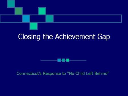 The federal “No Child Left Behind” (NCLB) law requires that all children be proficient in reading and math by the 2013-14 school year. It places pressure.