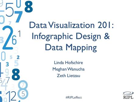 Data Visualization 201: Infographic Design & Data Mapping