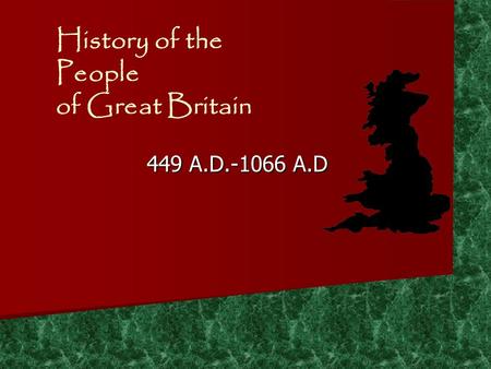 History of the People of Great Britain