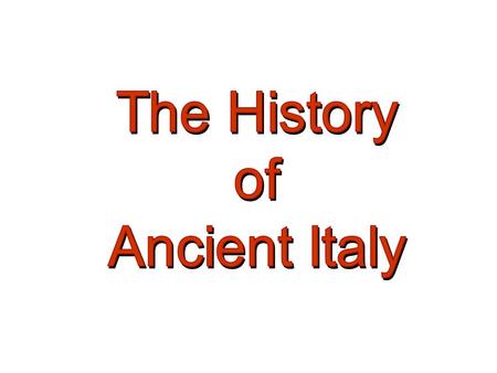 The Geography of Rome The Mythical Founding of Rome: Romulus & Remus.