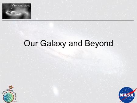 Our Galaxy and Beyond. Our Place in Our Galaxy 3 What’s the Difference? Universe Galaxy Image credits: NASA, STScI Solar System.