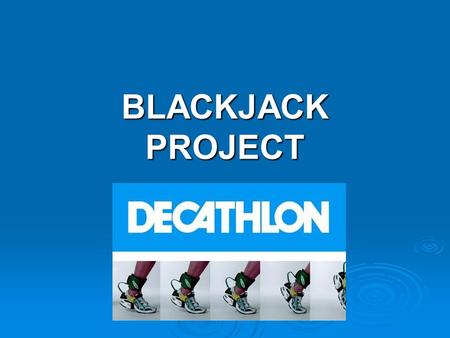 BLACKJACK PROJECT. DESCRIPTION OF GENERAL DETAILS OF THE FIRM.