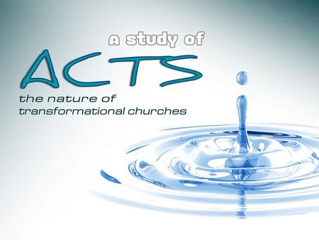 Last Week’s Teaching All believers have a compelling mission to take the Gospel to all people in all places during their divinely prepared era. Acts 1:8.