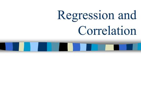 Regression and Correlation. Bivariate Analysis Can we say if there is a relationship between the number of hours spent in Facebook and the number of friends.