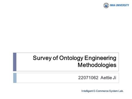 Survey of Ontology Engineering Methodologies