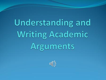 “In some ways all language has an argumentative edge that aims to make a point…” (7). Persuasive writing refers to any type of writing intended to convince.