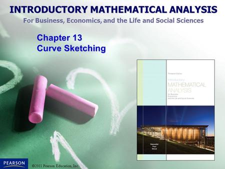 Chapter 13 Curve Sketching.