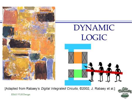 EE415 VLSI Design DYNAMIC LOGIC [Adapted from Rabaey’s Digital Integrated Circuits, ©2002, J. Rabaey et al.]