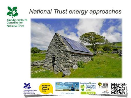 National Trust energy approaches. –