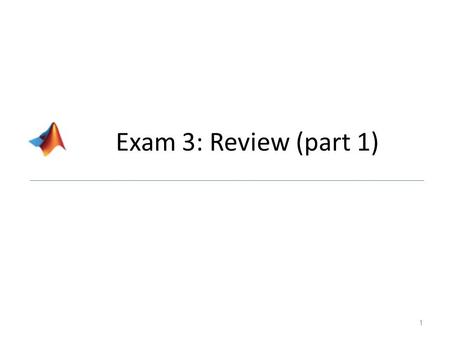 Exam 3: Review (part 1) 1. Test 1 - Outcomes Computers & Solutions 1)Understand the basic concepts of a computer: the hardware, the software, the different.