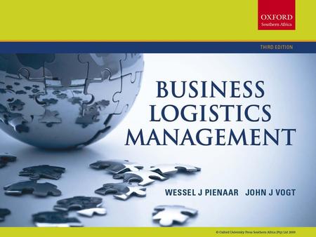 Chapter 11: Strategic Leadership Chapter 20 Controlling logistics performance.