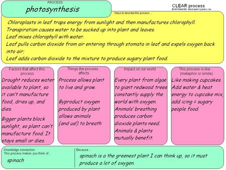 Copyright 2003 Edwin Ellis Graphicorganizers.com As the environment changes, the organism’s ability to adapt can change for the positive or negative.