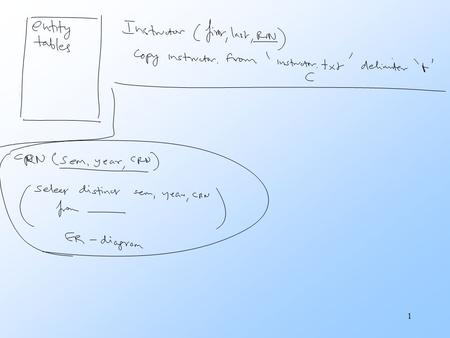 1. 2 3 Decompositions uDo we need to decompose a relation? wSeveral normal forms for relations. If schema in these normal forms certain problems don’t.