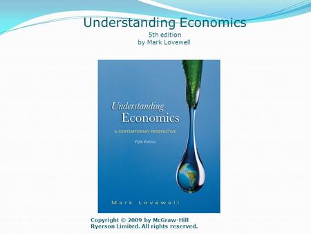 Understanding Economics