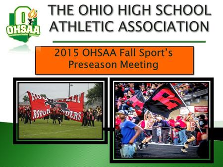 To provide parents and athletes with necessary information for a successful fall sports season. To meet the many members of the athletic department family.