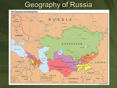 Geography of Russia. Plains 1. North European Plain—economic center for ¾ of regions people because of chernozem—Moscow and the Ukraine— one of Europe’s.